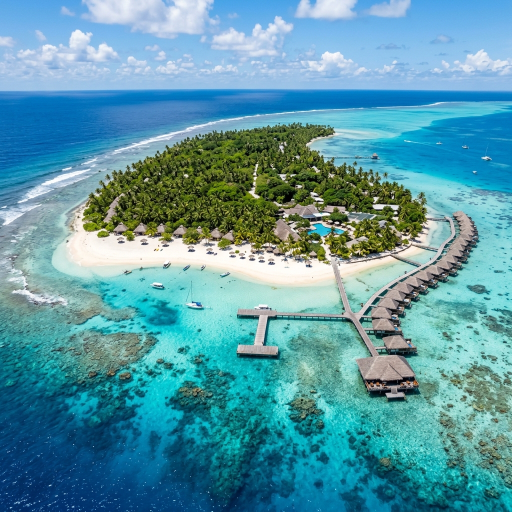 Villa aerial
